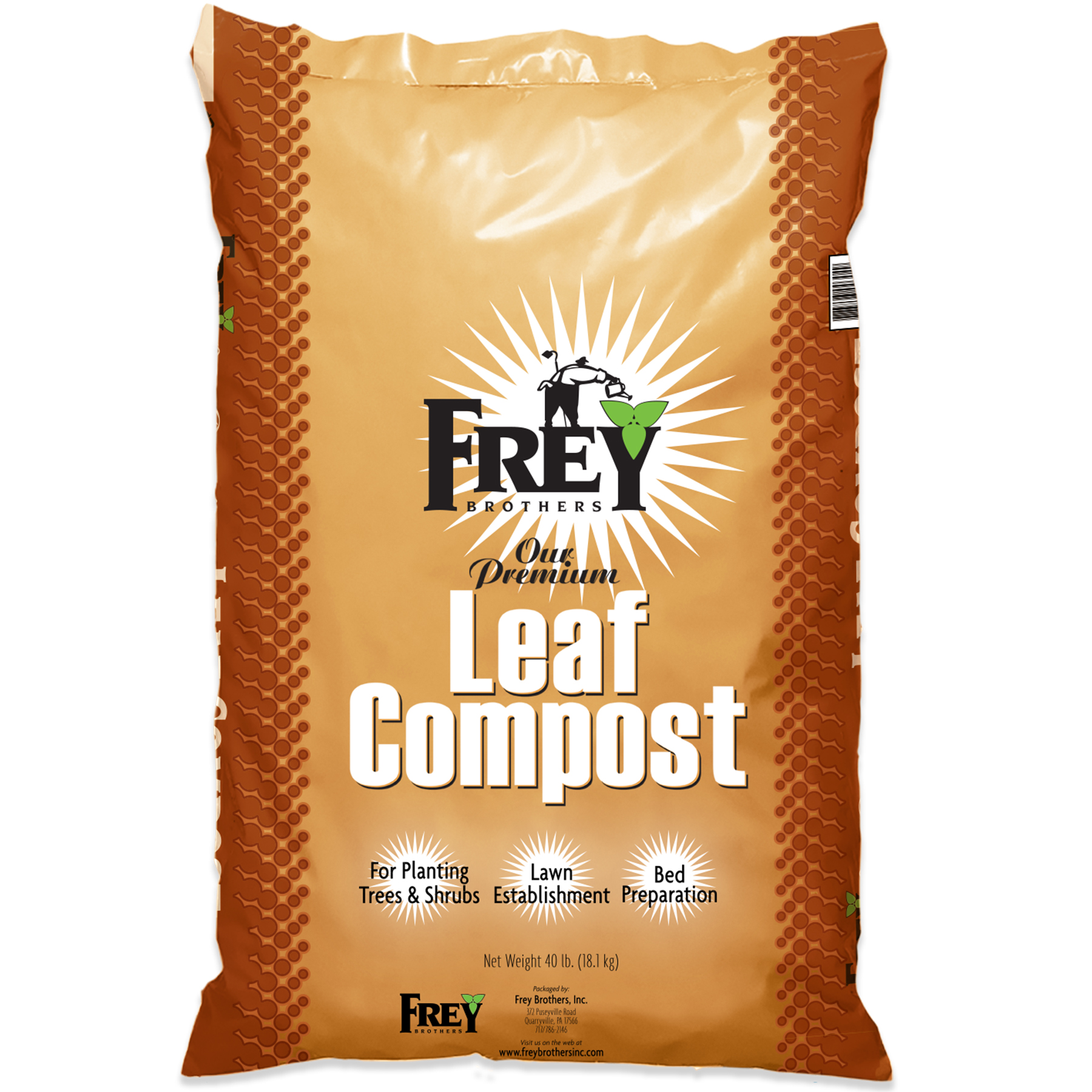 Frey Leaf Compost 0.75 cu ft Bag - 75 per pallet - Potting Mix, Compost & Amendments